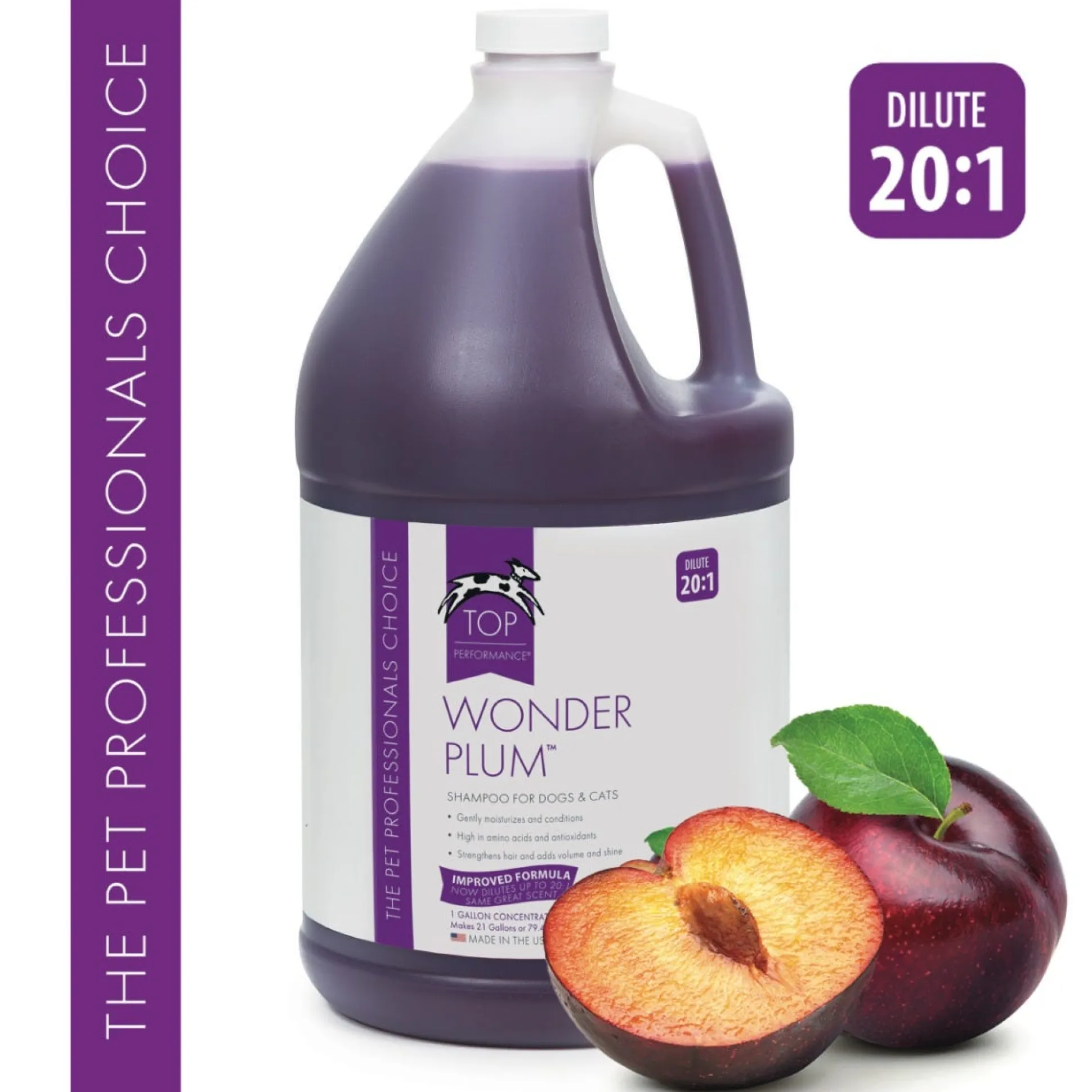 Top Performance Wonder Plum Dog Grooming Shampoos