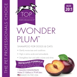Top Performance Wonder Plum Dog Grooming Shampoos