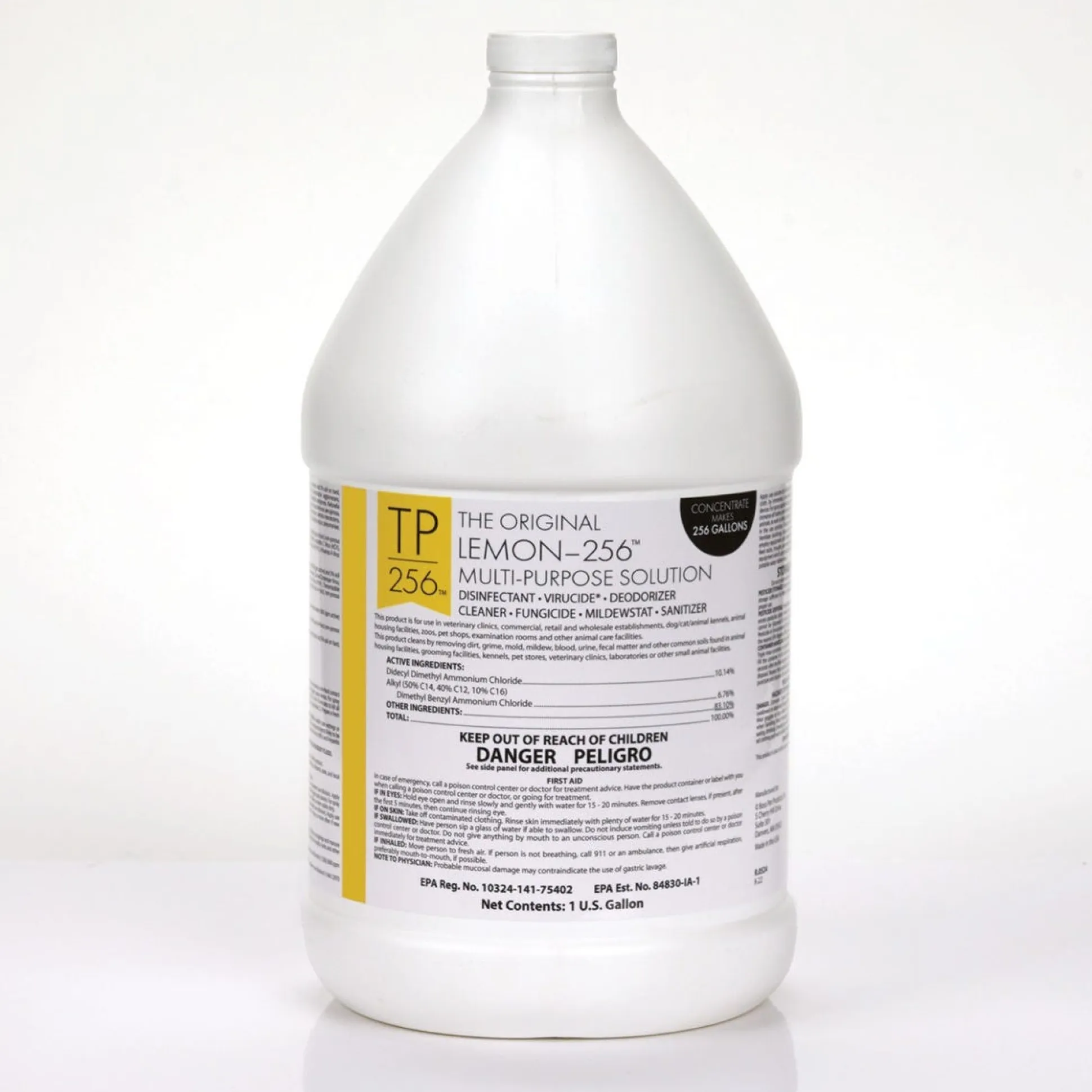TP 256 The Original 256 Disinfectant Lemon Gallon
