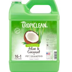 TropiClean Aloe & Coconut Deodorizing Dog Grooming Shampoo