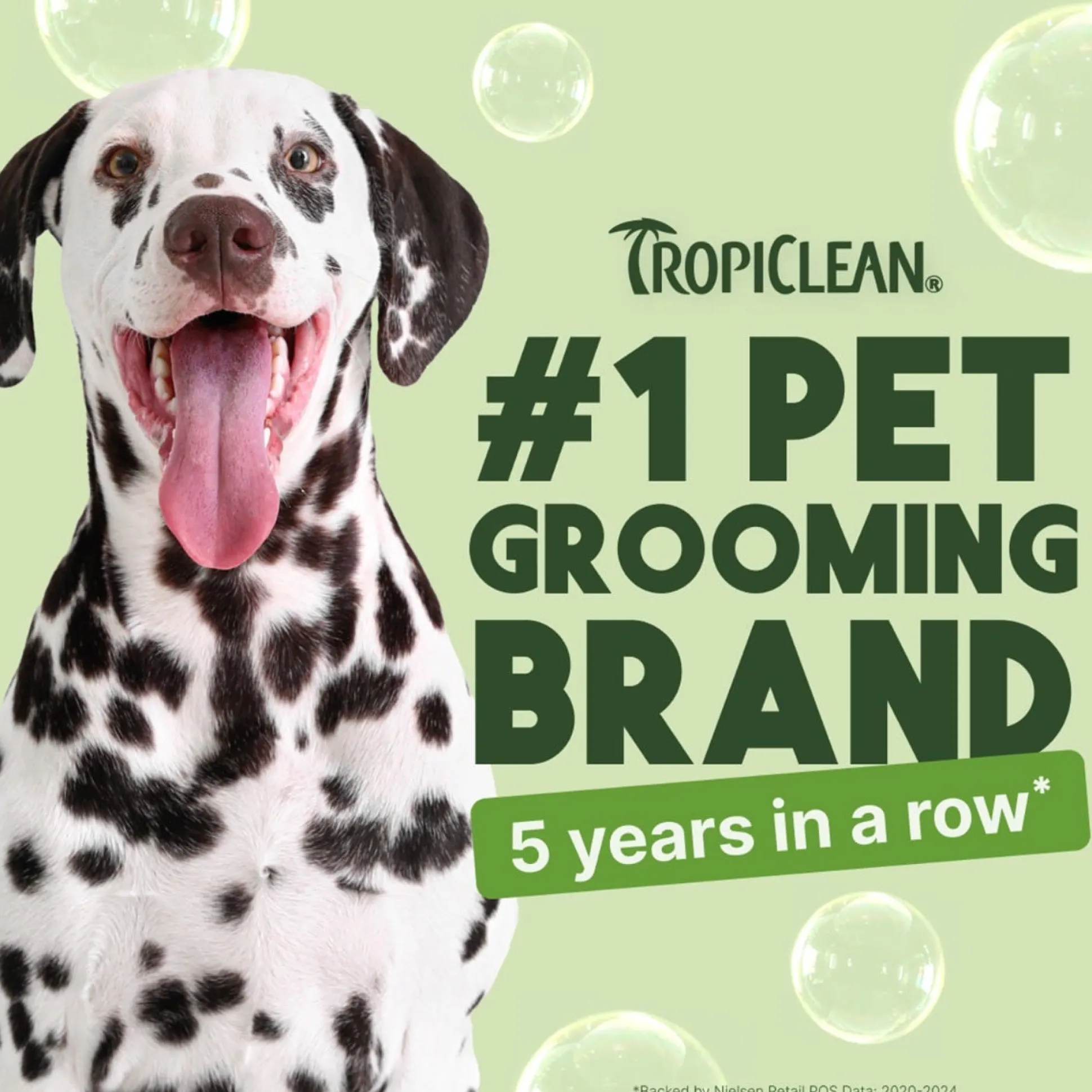 TropiClean Aloe & Coconut Deodorizing Dog Grooming Shampoo