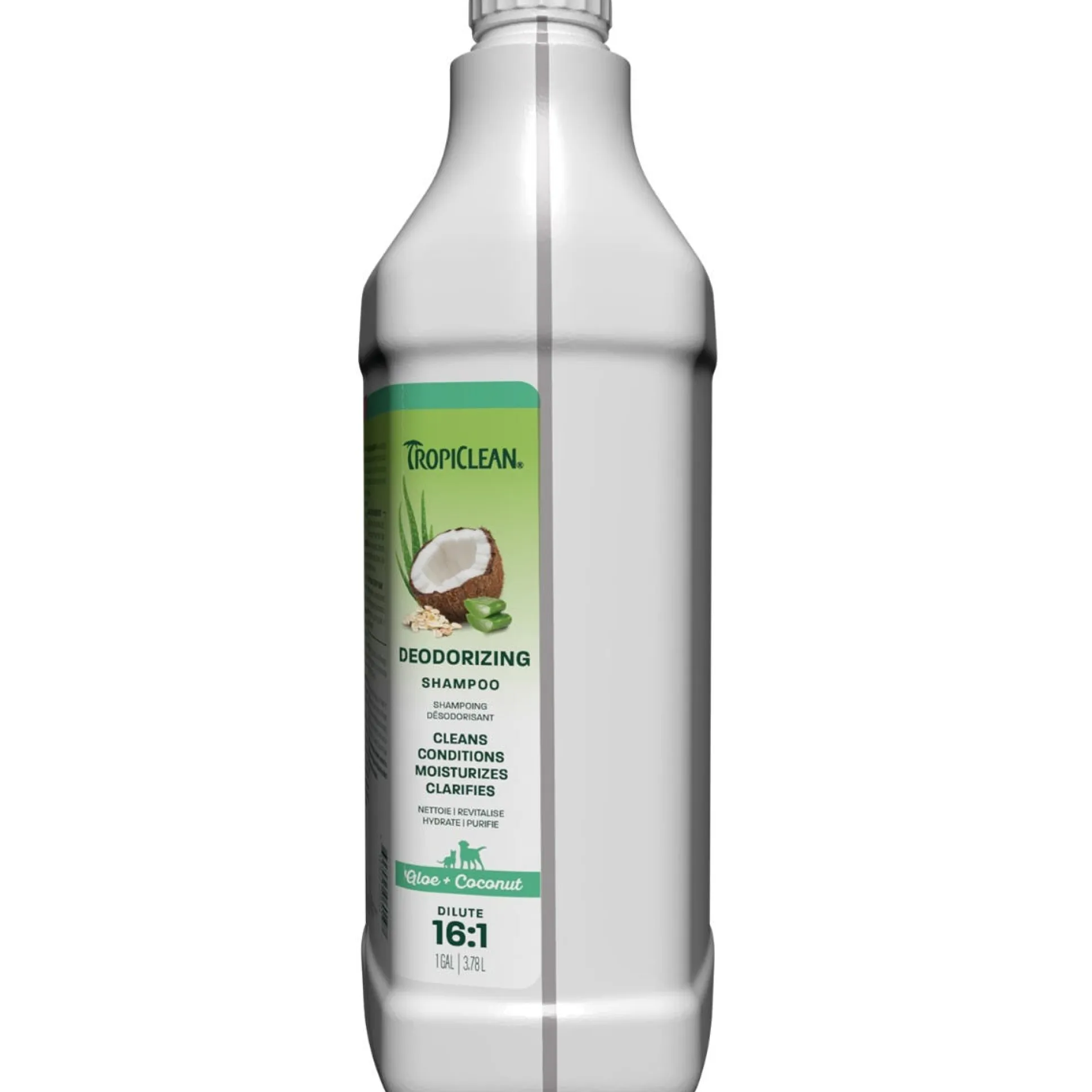 TropiClean Aloe & Coconut Deodorizing Dog Grooming Shampoo