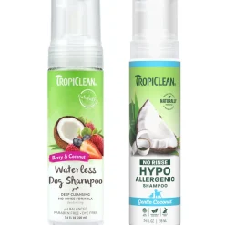 TropiClean Dog Grooming Waterless Shampoo