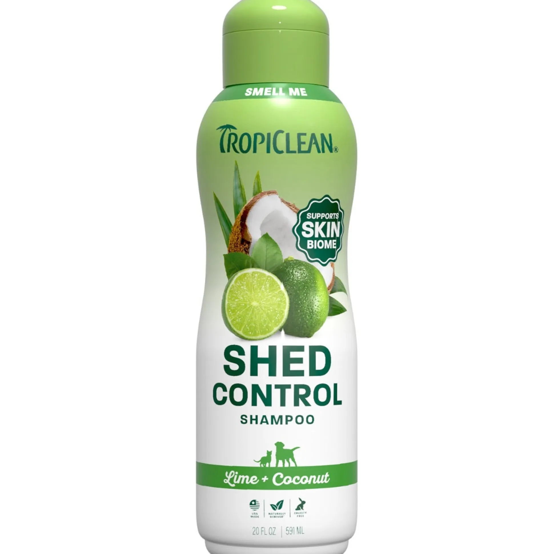 TropiClean Lime & Coconut Shed Control Dog Shampoo
