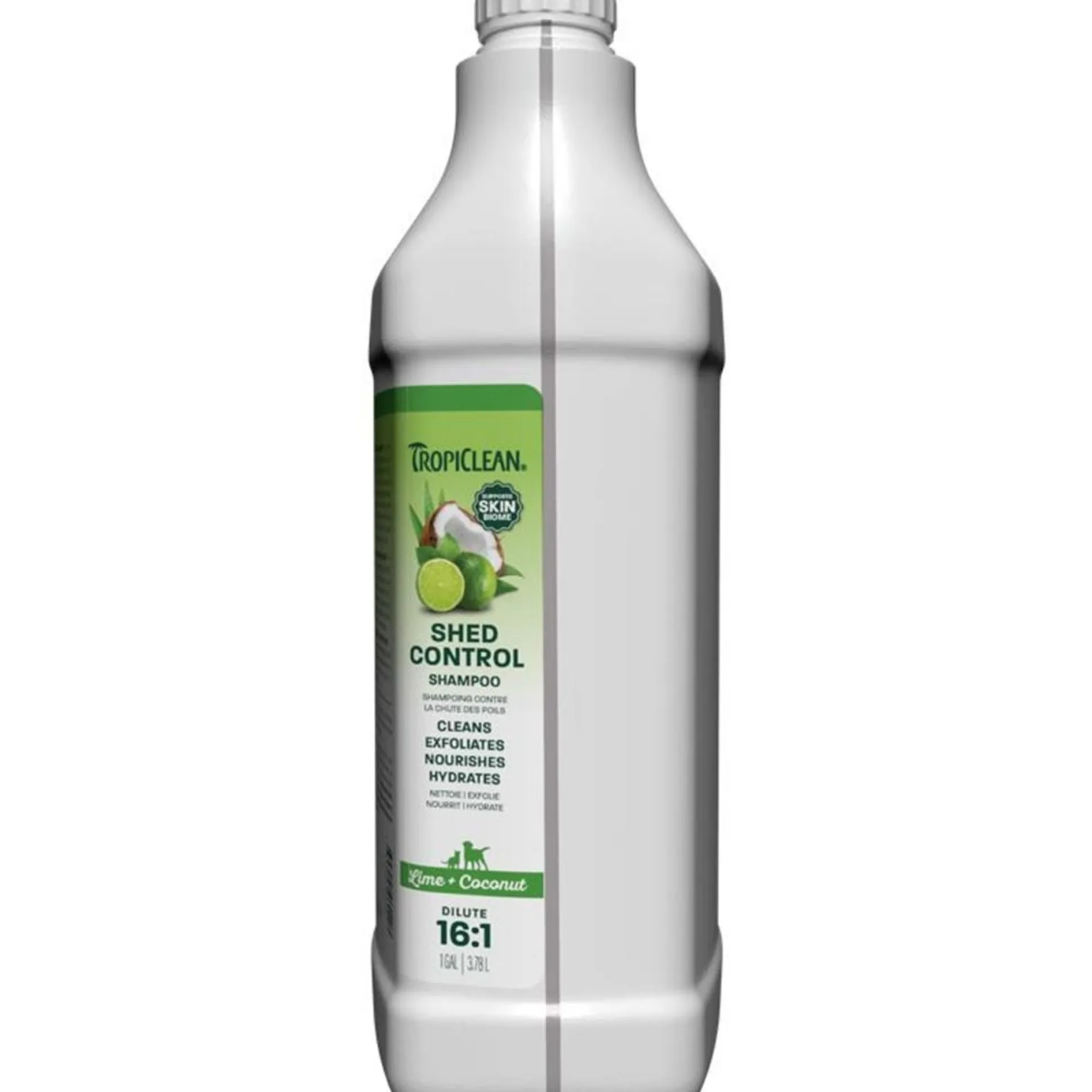 TropiClean Lime & Coconut Shed Control Dog Shampoo