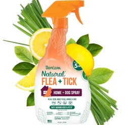 TropiClean Natural Flea & Tick Home and Dog Spray