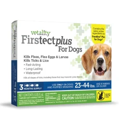 Vetality Firstect Plus for Dogs 3 Month Spot On
