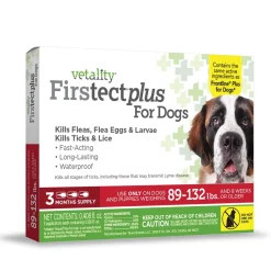 Vetality Firstect Plus for Dogs 3 Month Spot On
