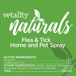 Vetality Naturals Flea & Tick Home Spray 32oz