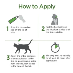 Vetality Naturals Flea & Tick Topicals 3 Month Cat