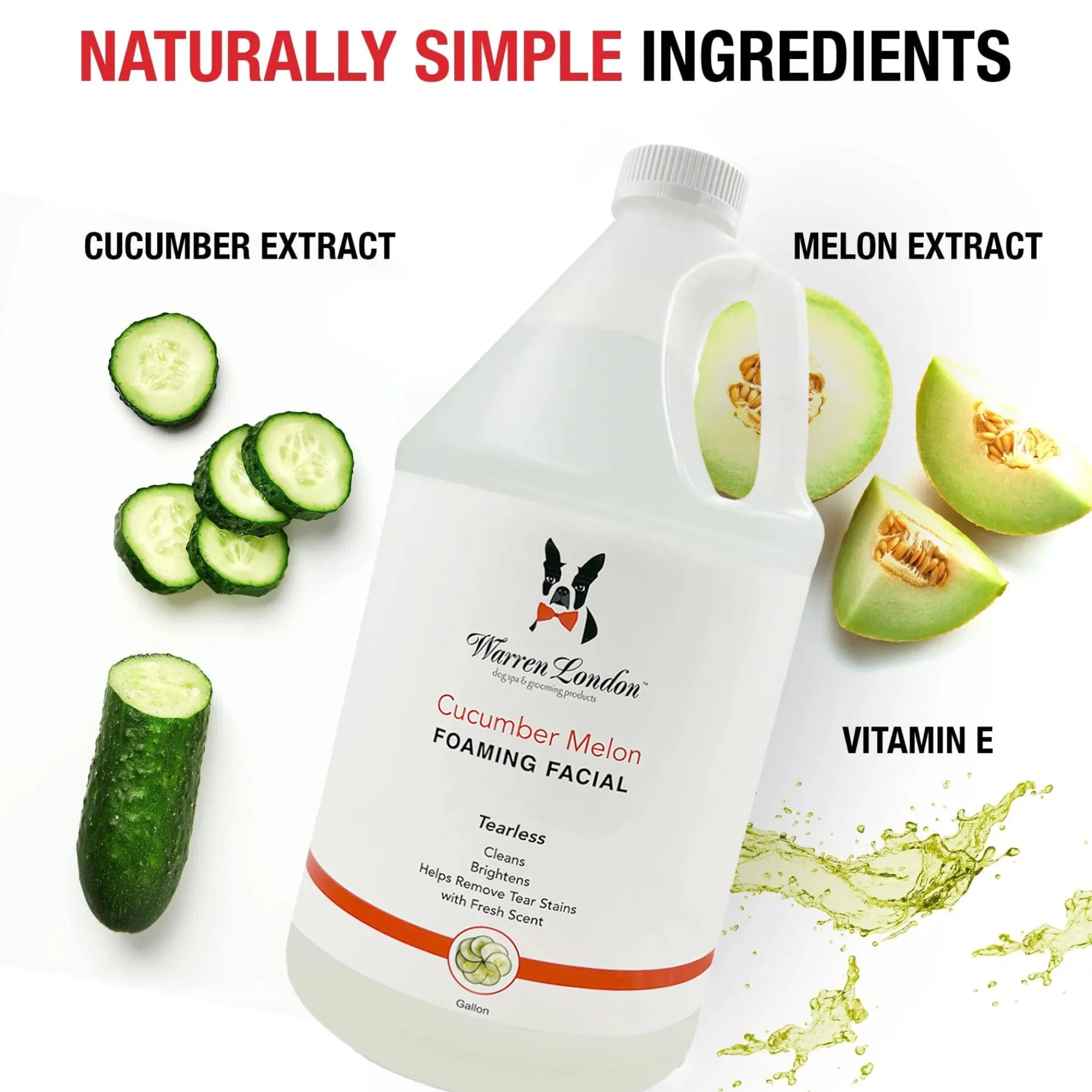 Warren London Cucumber Melon Foaming Facial