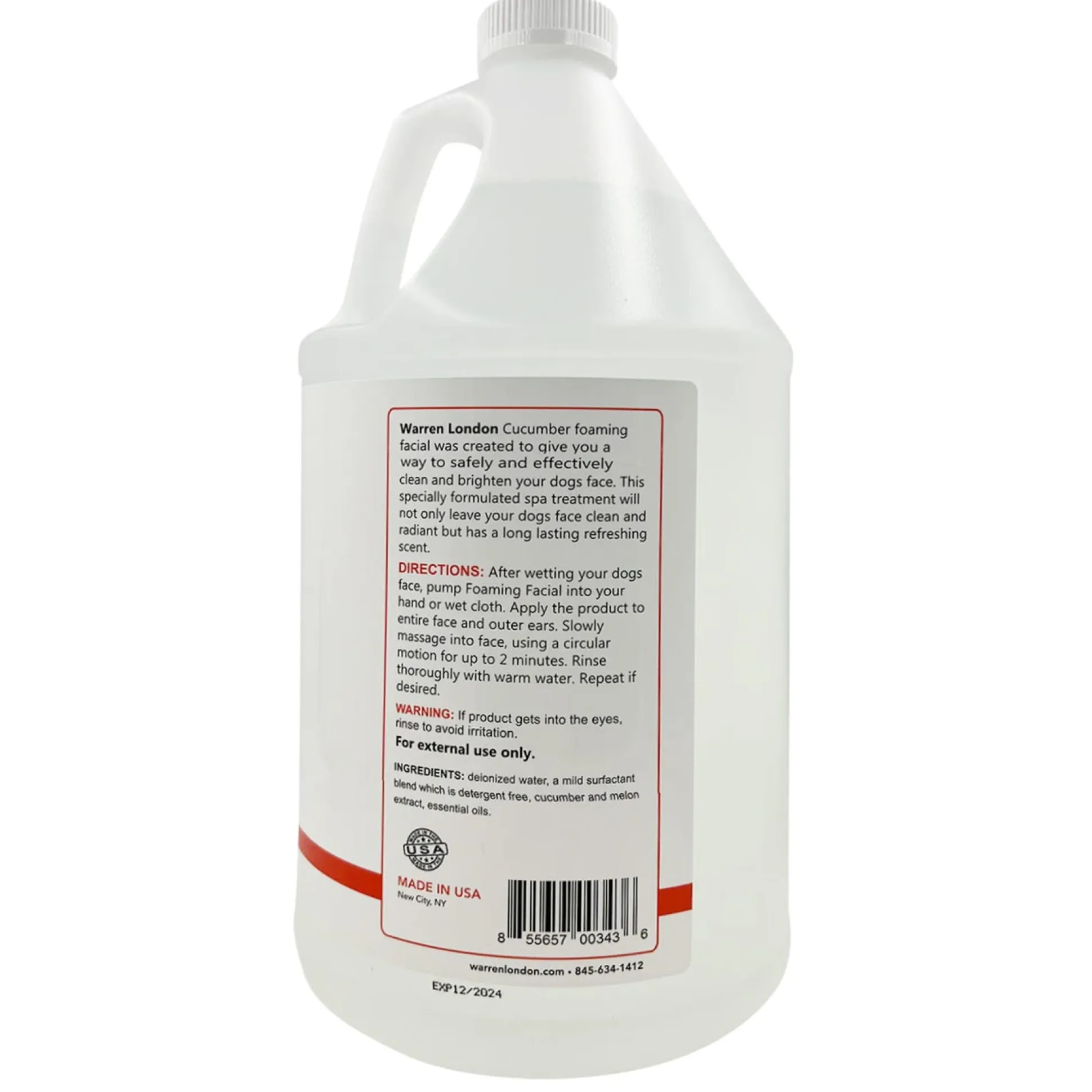 Warren London Cucumber Melon Foaming Facial