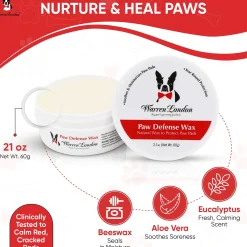 Warren London Paw Defense Wax 2 oz