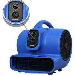 XPOWER X-800TF Cage Dog Dryer & Drying Kit Blue