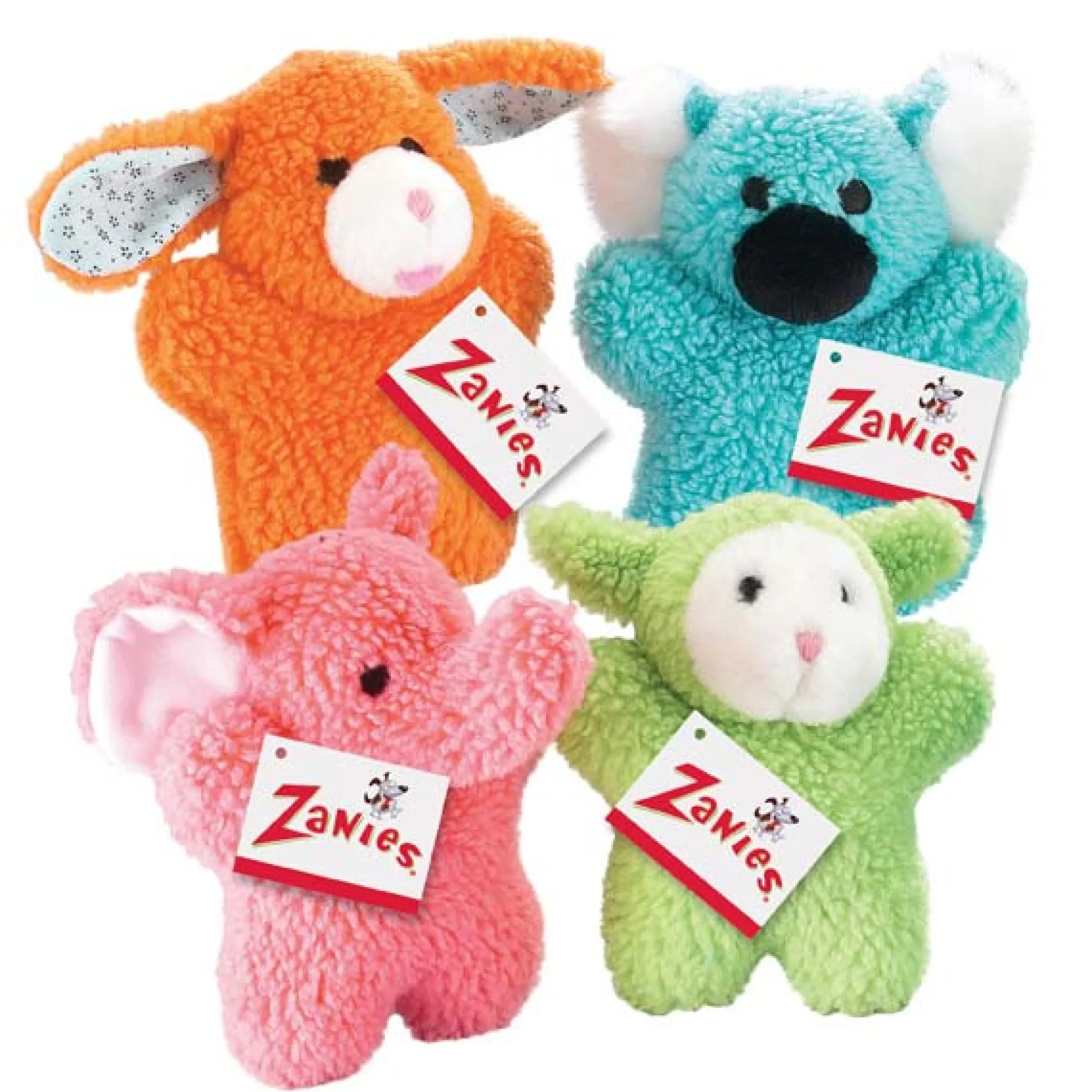 Zanies Berber Toys Display Refills, 80 Pieces