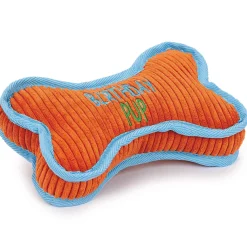 Zanies Birthday Pup Corduroy Bone Dog Toy