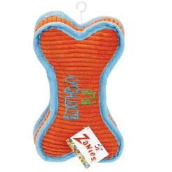 Zanies Birthday Pup Corduroy Bone Dog Toy
