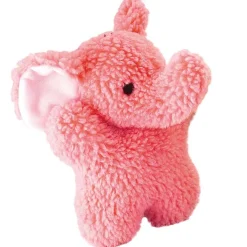Zanies Cuddly Berber Baby Elephant 8In Pink