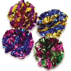 Zanies Giant Mylar Ball Canisters, 16 Pcs