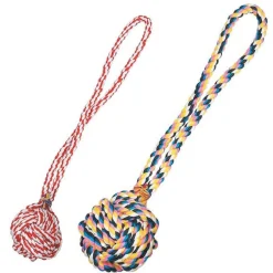 Zanies Monkey's Fist Knot Rope Toys
