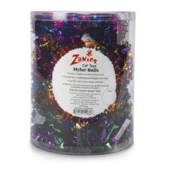 Zanies Mylar Balls Cat Toy Canister, 35 pc