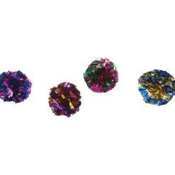 Zanies Mylar Balls Cat Toy Canister, 35 pc