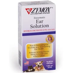 Zymox Ear Solution with .5% Hydrocortisone