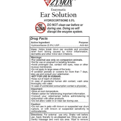 Zymox Ear Solution with .5% Hydrocortisone